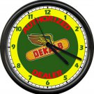 Dekalb Corn Seeds Farmer Farm Art IL Sign Wall Clock