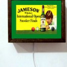 Jameson Whiskey Billiard Room Pool Player Snooker Final Game Light Lighted Sign Jameson Whiskey Billiard Room Pool Player Snooker Final Game Light Lighted Sign