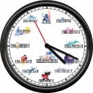 Final Fantasy XII PSN PS3 Terra Zidane iRole Playing Game Decor Sign Wall Clock Final Fantasy XII PSN PS3 Terra Zidane iRole Playing Game Decor Sign Wall Clock