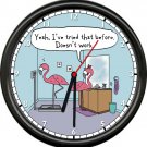 Cute Flamingo Weight Loss Keto Diet Scale Funny Bathroom Scale Sign Wall Clock Cute Flamingo Weight Loss Keto Diet Scale Funny Bathroom Scale Sign Wall Clock