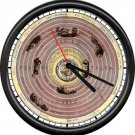 Astrological Sign Celestial Zodiac Signs Wheel Sign Taurus Libra Leo Wall Clock