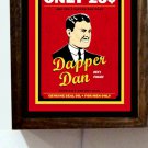 Dapper Dan Barber Shop Hair Pomade Retro Vintage Advertising Light Lighted Sign