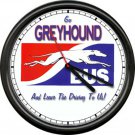 Greyhound Bus Depot Driver Lines Leave The Driving To Us Retro Sign Wall Clock Greyhound Bus Depot Driver Lines Leave The Driving To Us Retro Sign Wall Clock