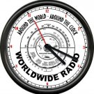 Retro Amateur Ham Radio Repair Retro Vintage Look Dial Face Sign  Wall Clock