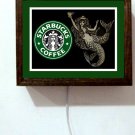 Starbucks Coffee Shop Seattle Collectible Mermaid Barista Light Lighted Sign