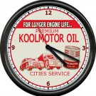 Cities Service Gas Station Retro Pump Sign Wall Clock