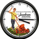 Jacobsen Lawnmower Retro 50's  Dealer Sign Wall Clock