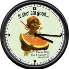 Black Girl Watermelon Sho Am Good Wall Clock  #80