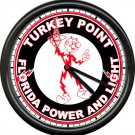 Reddy Kilowatt Electrician Turkey Point Florida Power Light Sign Wall Clock Reddy Kilowatt Electrician Turkey Point Florida Power Light Sign Wall Clock