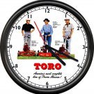 Retro Toro Lawn Mower Ben Hogan Byron Nelson US Open Champion Sign Wall Clock