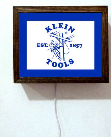 Klein Tool Electrician Electrical Contractor Lineman Electric Light Lighted Sign