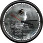 Inspirational Waiting For Storm Dancing In The Rain Counselor Sign Wall Clock
