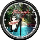 Hamm's Hamms Beer Bear Bar Tavern Camp Tent Boat Sign Wall Clock Hamm's Hamms Beer Bear Bar Tavern Camp Tent Boat Sign Wall Clock
