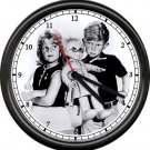 Buffy Jody Mrs Beasley Doll Family Affair TV Show Retro Vintage Sign Wall Clock