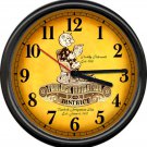 Reddy Kilowatt Electrician Turllock Irrigation District Power Sign Wall Clock