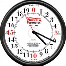 Tokheim Gas Station Pump Face Vintage Service Oil Company Wall Clock