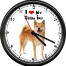 Shiba Inu Hypo Allergenic Amazing Dog Breed Veterinarian Lover Sign Wall Clock Shiba Inu Hypo Allergenic Amazing Dog Breed Veterinarian Lover Sign Wall Clock
