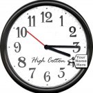 Old World Antique Look Personalized Your Business Nick Name Gift Sign Wall Clock