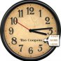 Old World Antique Look Personalized Your Business Nick Name Gift Sign Wall Clock