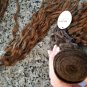 Virgin Russian Human Hair Extensions 18" French Wave Color 6 Brown 100gr Weave