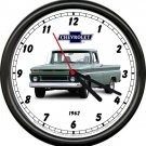Licensed 1962 Classic Chevrolet Pickup Truck General Motors Sign Wall Clock