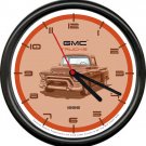 Licensed 1956 GMC Classic Vintage Pickup Truck General Motors Sign Wall Clock