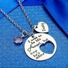 Memory Dad Daddy Loss Bereavement Sympathy Heaven Love Angel Wing Charm Necklace