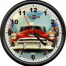 Licensed 1952 Classic Chevy Sedan Chevrolet General Motors Sign Wall Clock