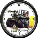 Jeep Willys 4 Four Wheeling Off Road Auto Willy's Sale Service Racing Wall Clock