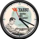 Yaesu Amateur Radio Hamm Equipment Tube Dealer Sales Sign Wall Clock