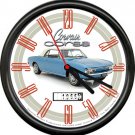 Licensed 1966 Chevy Corvair Corsa Rear Engine Car General Motors Sign Wall Clock