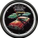 1972 Oldsmobile Cutlass Supreme 442 4 Cars Olds General Motors Sign Wall Clock