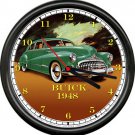 Licensed 1948 Buick Green 4 Door Sedan White Walls General Motors Wall Clock Licensed 1948 Buick Green 4 Door Sedan White Walls General Motors Wall Clock
