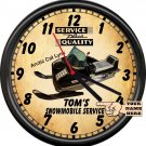 72 73 Personalized Snowmobile Racing Arctic Cat Lynx Retro Sign Wall Clock