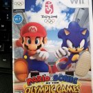 Mario & Sonic at the Olympic Games (Nintendo Wii, 2007) Excellent & Instructions