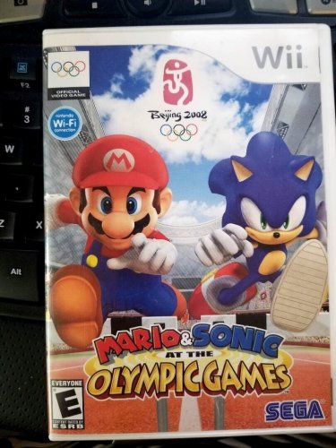 Mario & Sonic at the Olympic Games (Nintendo Wii, 2007) Excellent & Instructions