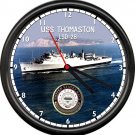 USS Thomaston LSD 28 US Navy Veteran US Sailor Military Ship Sign Wall Clock
