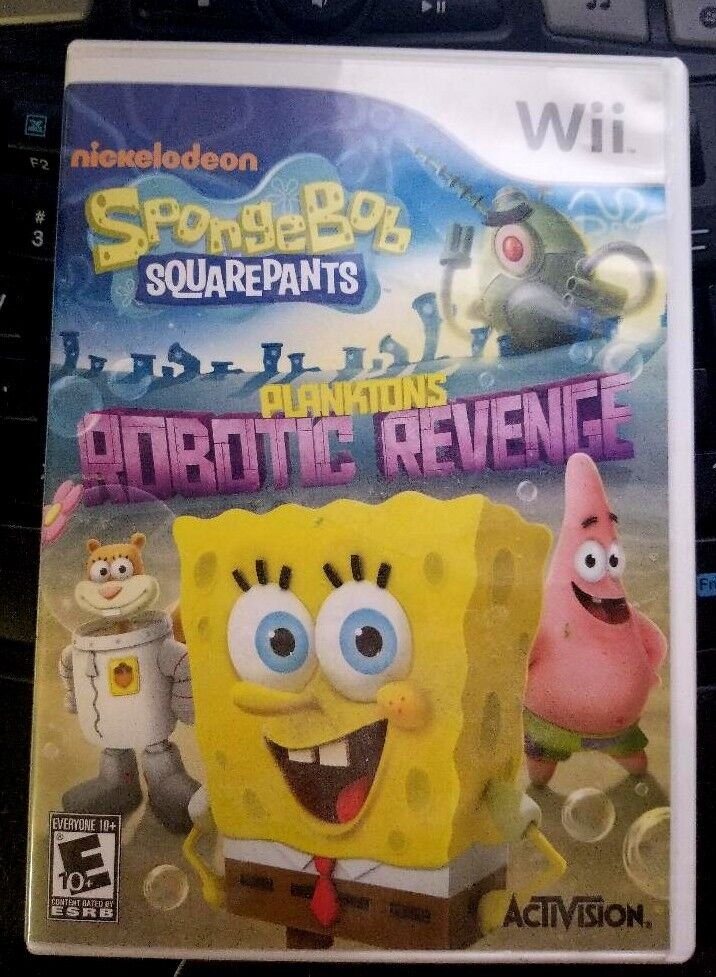 SpongeBob SquarePants: Plankton's Robotic Revenge (Nintendo Wii, 2013)