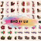 Printable Rose Stickers (Patches)