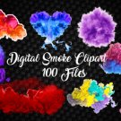Digital smoke clip art, digital smoke png, digital smoke , color smoke