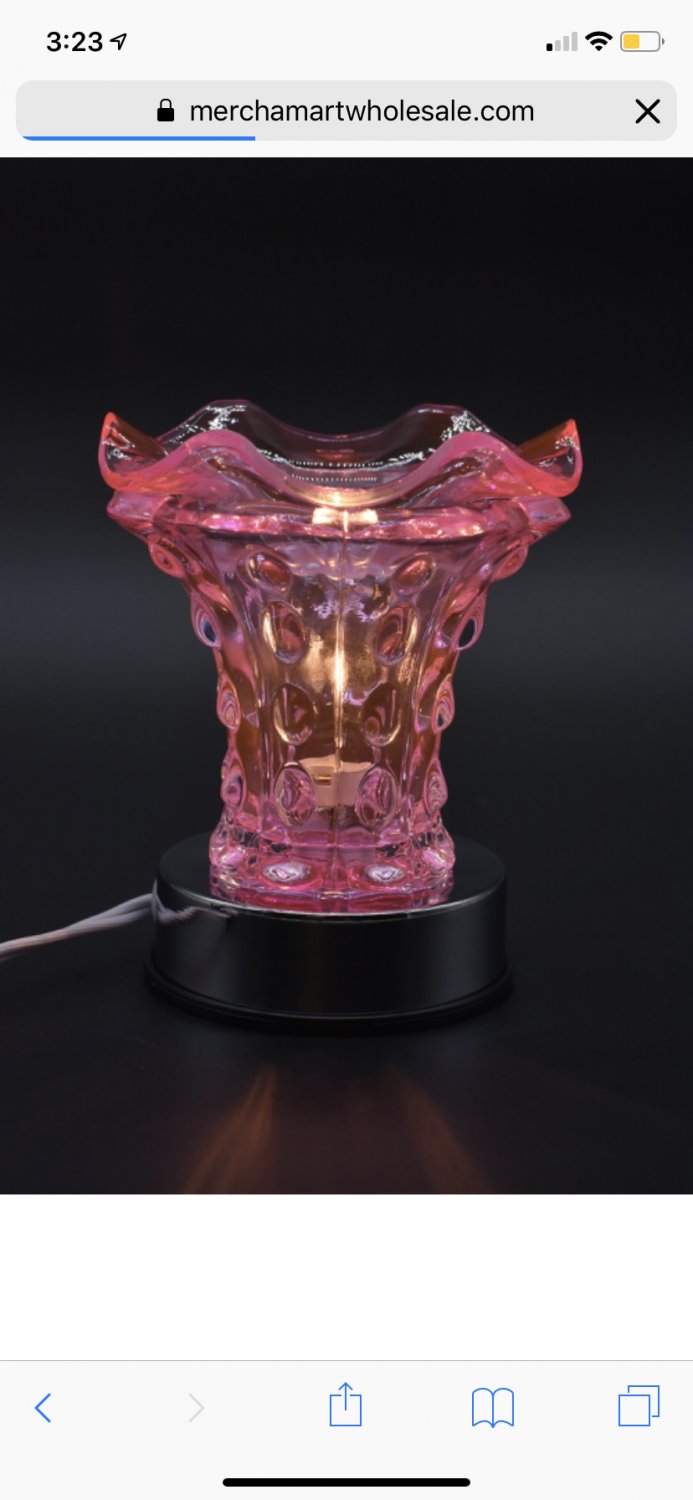 Touch lamp warmer