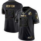 Men's #13 Hunter Renfrow Las Vegas Raiders Black Golden Limited Football Jersey Stitched