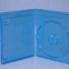 100 pcs CD/DVD/Blu-Ray Blue Single Case for PS3/Movie