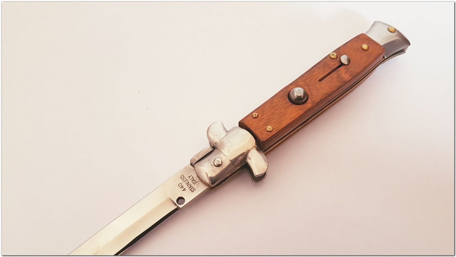 Automatic SwitchBlade Folding Knife Italy Stiletto Spring Assisted