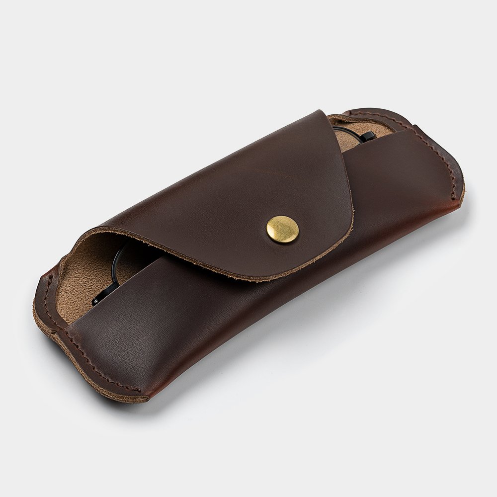 Handmade Genuine Leather Glasses case, Eyeglasses Storage Holder