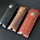Customized Handmade Genuine Leather E-cigarettes case, Swiss Army knife Holder