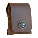 Handmade Genuine Leather lighter case,Brown lighter Holder, smoking accessories