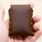 Handmade Genuine Leather lighter case,Brown lighter Holder, smoking accessories