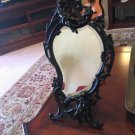 Paris 19thC PUTTI  French Baroque BRONZE MIRROR ooh LA LA  Paul Courtier CHERUBS