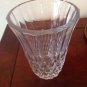 Val St Lambert signed Crystal 8" Vase  Large Belgian  mint condition